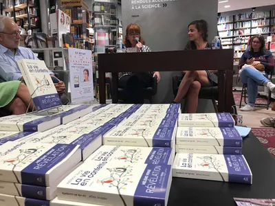 Dédicace de La Vie en confettis